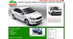 Desktop Screenshot of olomouc-autopujcovna.cz